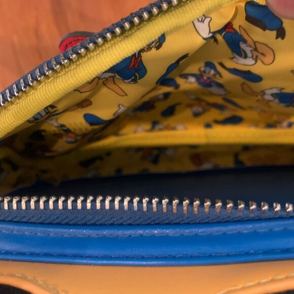 Disney Loungefly Donald Duck Cosplay Disneybound Backpack - Picture 6 of 11